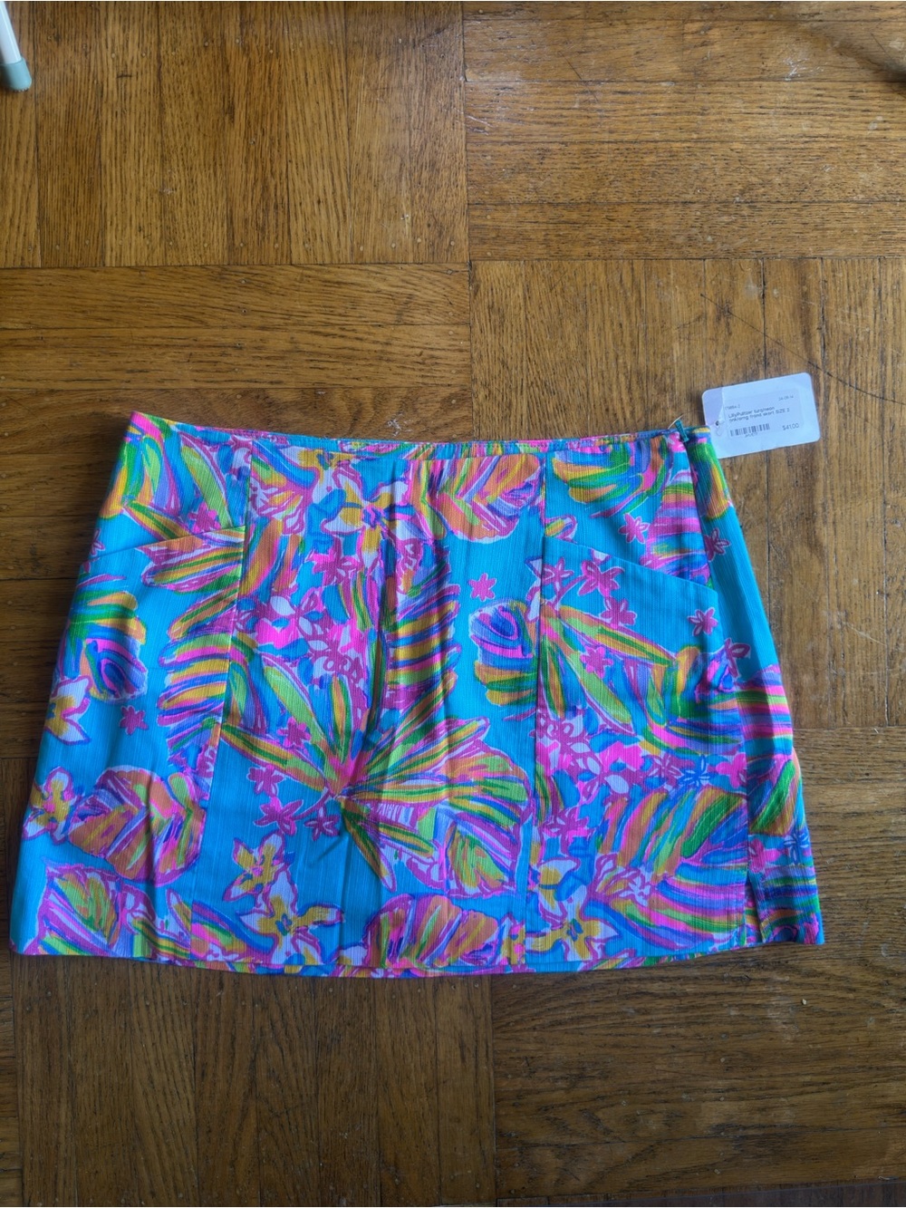 Lilly Pulitzer Tropical Floral Mini Skort